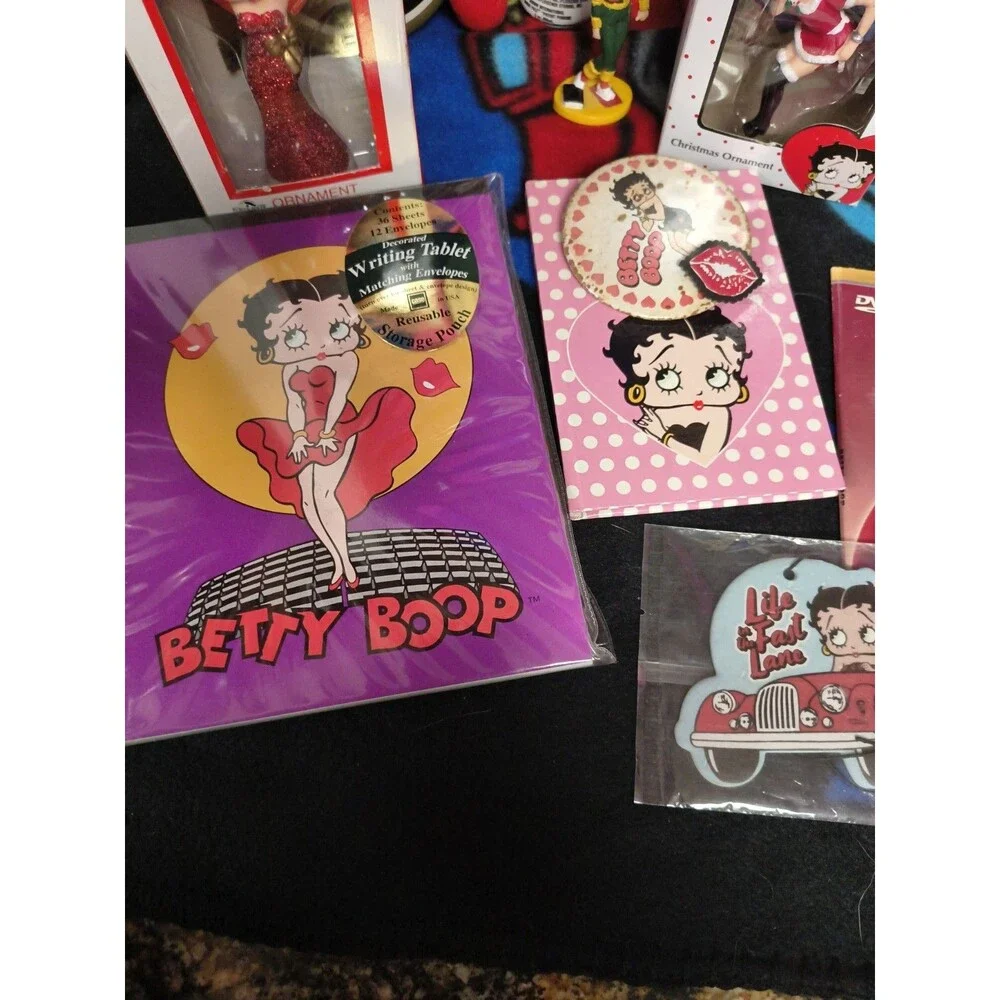 Large Vintage Lot Of Betty Boop Collectibles And Memorabilia Retro Many Items